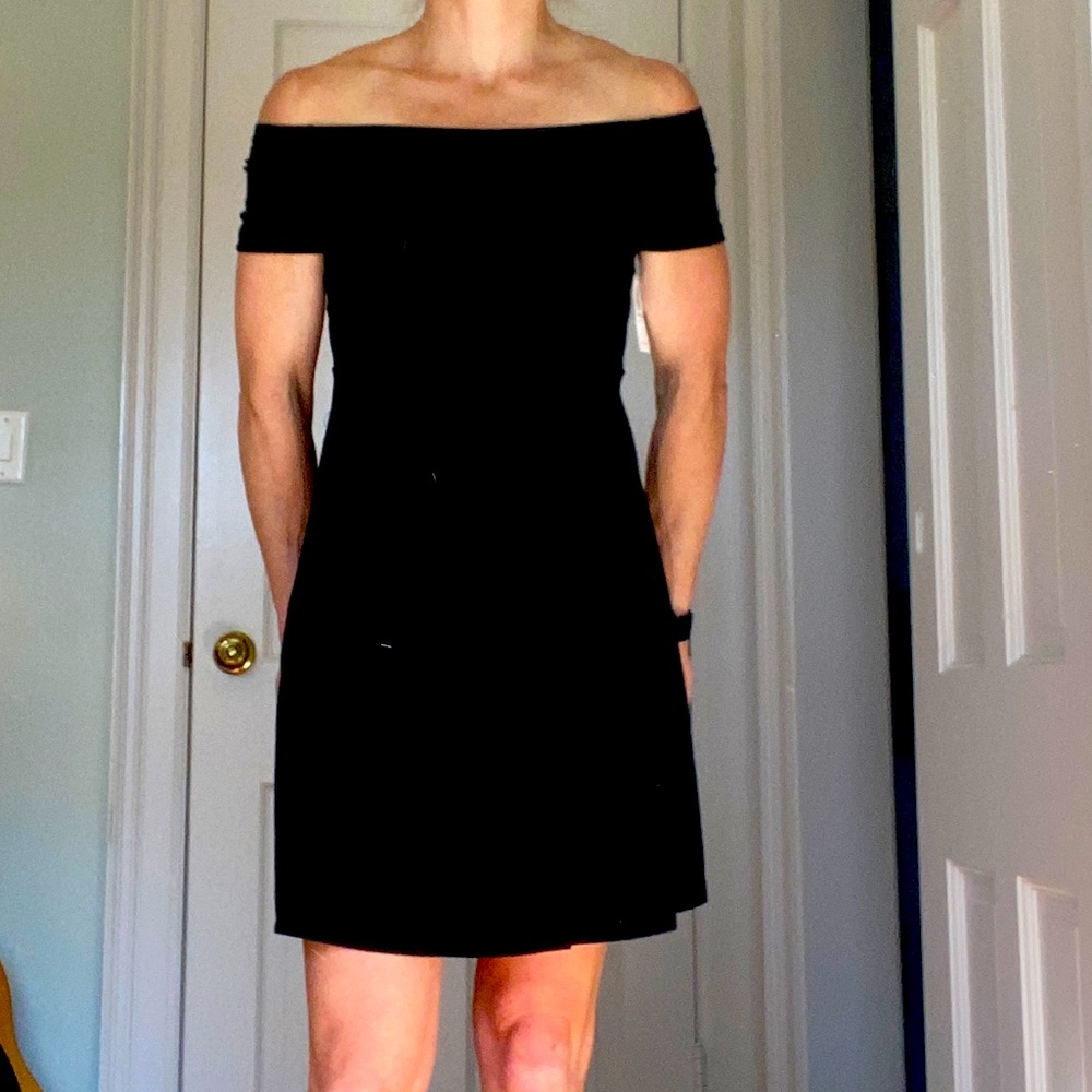 Off shoulder LBD **cute!